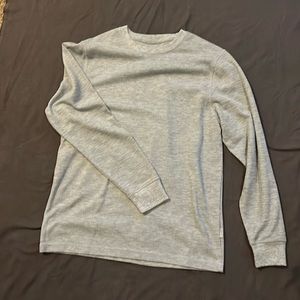 Gray men’s long sleeve cotton shirt (not new)